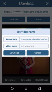 download Instagram photos and videos on android