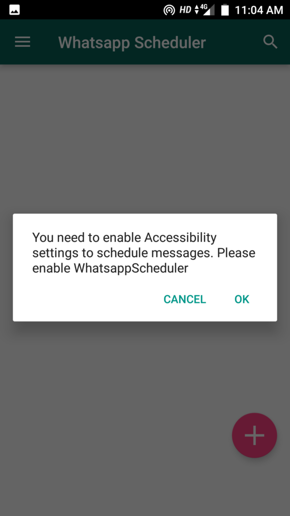 enable accessibility settings