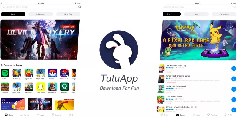 TuTuApps Store Android & iOS